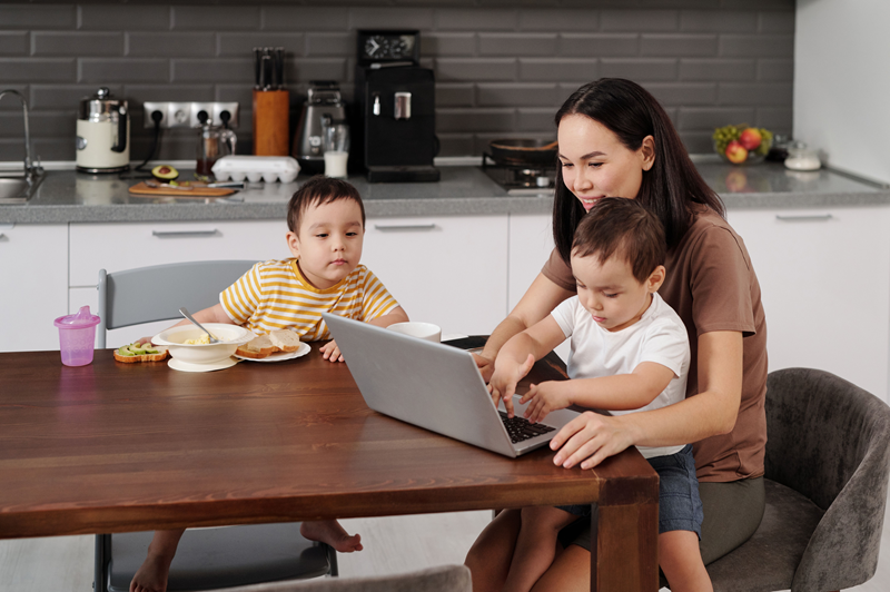 Most conversations about the mental load of working mothers are written from a context where the central problem is whether childcare is affordable and who handles household planning between two partners.